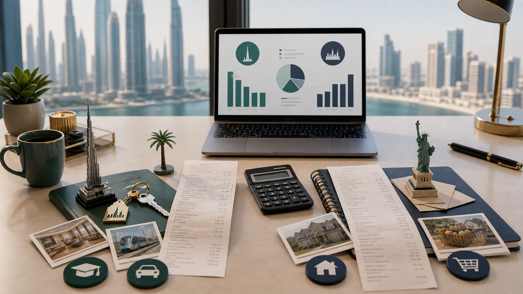 Cost of Living in Dubai vs. USA: 2026 Comparison Guide cover image