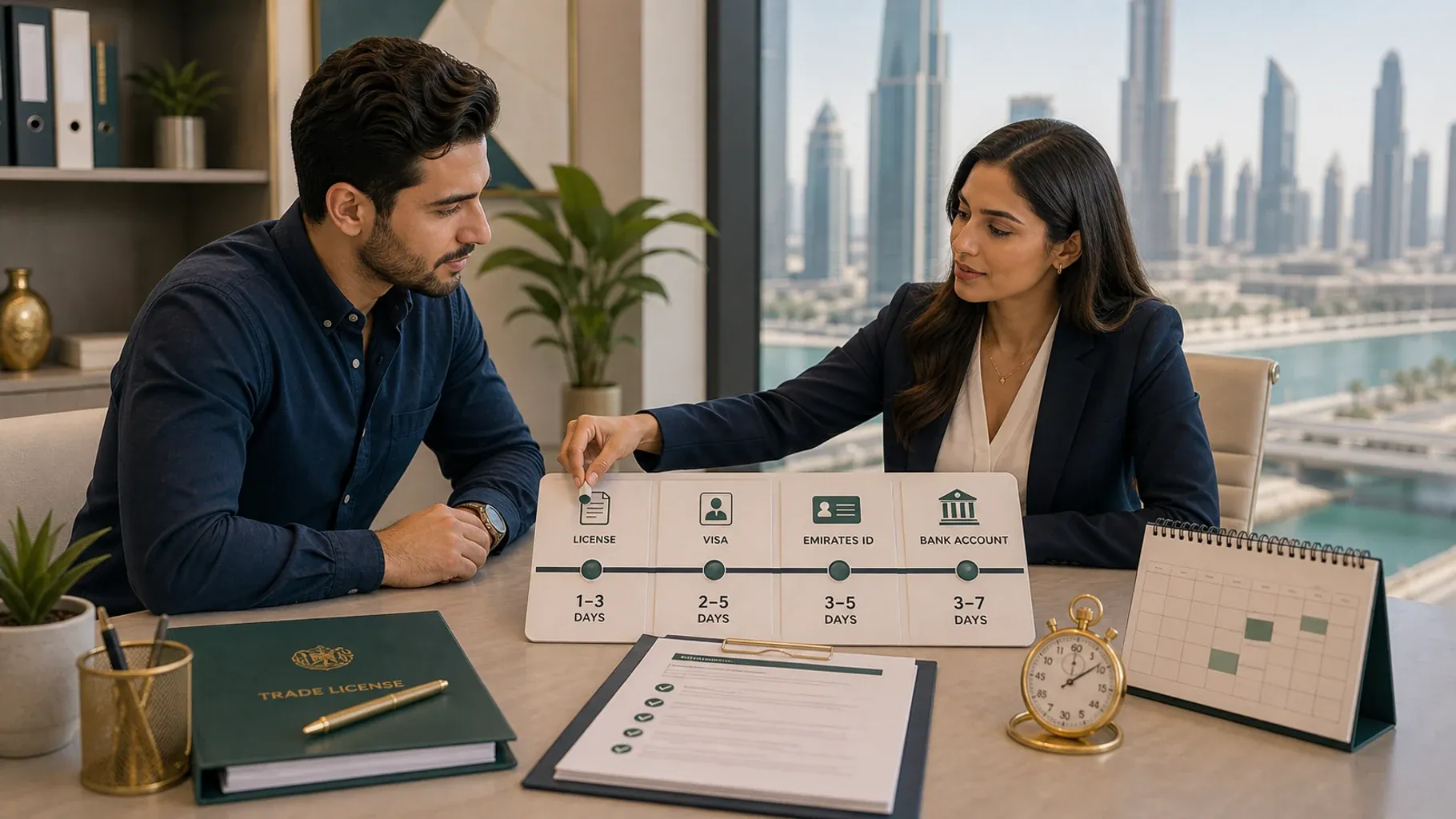 How Long to Create a Company in Dubai: 2026 Timeline Guide cover image